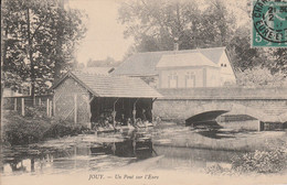 28 - JOUY - Un Pont Sur L' Eure - Jouy