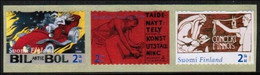 FINLANDIA 2006 - AKSELI GALLEN KALLETA - ILUSTRADOR - 3 SELLOS - Unused Stamps
