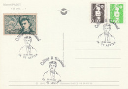 Saint-Astier - 24 Dordogne (Collège Arthur Rimbaud), Carte Postale Illustrée Du 22-02-1992 - Gedenkstempel
