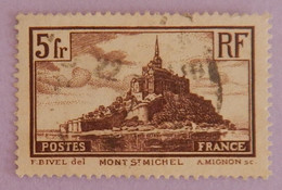 FRANCE YT 260 OBLITERE "MONT SAINT MICHEL" ANNÉES 1929/1931 - Used Stamps