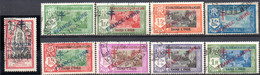 Inde: Yvert N° 159/167; 9 Valeurs - Gebruikt