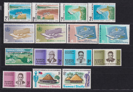 F-EX22154 SAMOA I SISIFO MNH 1966-67 STAMPS LOT - Amerikanisch-Samoa