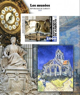 Djibouti 2020, Museum, Clock, Van Gogh, BF IMPERFORATED - Horlogerie