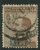 REGNO B.L.P. 1922-23 40 C. II TIPO N. 9 USATO F.TO DIENA - Used