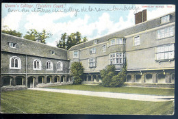 Cpa Angleterre Cambridge Queen's College , Cloisters Court   AVR20-194 - Cambridge
