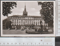 Erbach Schloß Mit Denkmal Des Grafen Franz Nicht Gelaufen ( AK 1907) - Erbach