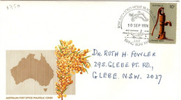Australia PM 442 1974 Postmark Collection,Lord Hove Island Flying Boat Mail,souvenir Cover - Marcophilie