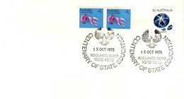Australia PM 469 1975 Postmark Collection,Centenary Of State Education,souvenir Cover - Bolli E Annullamenti
