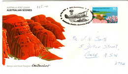 Australia PM 492  1975  Postmark Collection, 50th Anniversary Pacific Flight,souvenir Cover - Poststempel