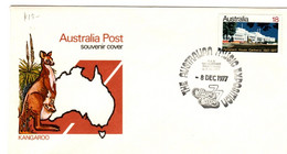 Australia PM 557 1977  Postmark Collection,The Australian Music Exposition,souvenir Cover - Bolli E Annullamenti