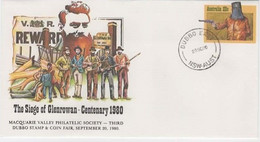 Australia 1980 The Siege Og Glenrowan Centenary,souvenir Cover - Poststempel