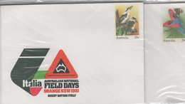 Australia 1981 Australian National Field Days, Mint Set Souvenir Covers - Bolli E Annullamenti