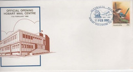 Australia PM 679 1980  Postmark Collection ,Official Opening Hobart Mail Centre,souvenir Cover - Bolli E Annullamenti