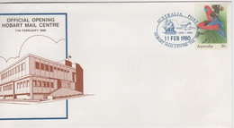 Australia PM 679-1 1980  Postmark Collection ,Official Opening Hobart Mail Centre,souvenir Cover - Poststempel