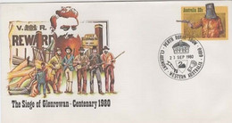 Australia PM 705B 1980  Postmark Collection ,The Siege Of Glenrowan Centenary,souvenir Cover - Bolli E Annullamenti