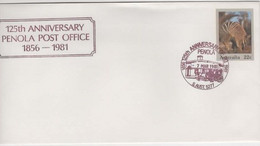 Australia PM 741 1981 125th Anniversary Of Penola Post Office,souvenir Cover - Marcophilie