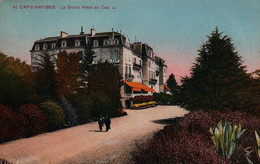 Cap D'Antibes - Le Grand Hôtel Du Cap - Carte LL N° 41 Colorisée, De 1931 - Alberghi & Ristoranti