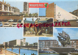 78- MAUREPAS - LA TOUR SUPER MAUREPAS - EGLISE NOTRE DAME -PISCINE- SQUARE DU MARCHE -ALLEE COTE D'OR   -YVELINES - Maurepas