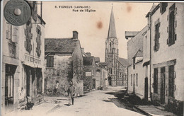 44 -Très Belle Carte Postale Ancienne De  SAINT PHILBERT DE GRAND LIEU  Vue Générale - Entertainers