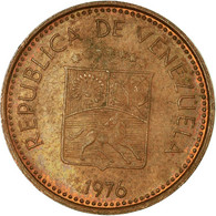 Monnaie, Venezuela, 5 Centimos, 1976, TTB, Copper Clad Steel, KM:49 - Venezuela