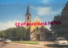 78- LE MESNIL SAINT DENIS- EGLISE SAINT DENIS - DS CITROEN - PEUGEOT 404 -  YVELINES - Le Mesnil Saint Denis