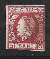 Roumanie N° 26 Oblitéré    B/TB     Voir Scans       - 1858-1880 Moldavia & Principado
