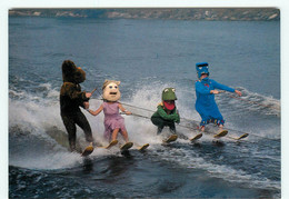 SKI NAUTIQUE - KLEIN STRAND - JABBEKE -  Muppets - Grenouille - Ours - Waterski