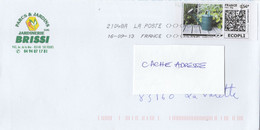 Montimbrenligne Arrosoir Concordance Avec Support Jardinerie 2013 Pour La Valette Var - Briefe U. Dokumente