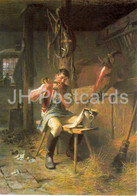 Painting By Ortlieb - Posthornklange - Bayrischer Postillion 1890 - Postman - Horse - Posthorn - Germany - Unused - Poste & Facteurs