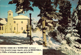 42 - Noirétable - Notre Dame De L'Hermitage - L' Arrivée - Clocher Et Croix De L'Immaculée Conception - Noiretable