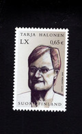 1199762470 2003 SCOTT 1201 (XX)  POSTFRIS  MINT NEVER HINGED EINWANDFREI - PRES. TARJA HALONEN - 60TH BIRTHDAY - Neufs