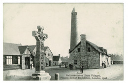 Ref 1467 - 1908 Postcard - Ballymaclinton Irish Village - Franco-British Exhibition London - Expositions