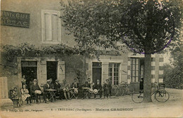 Trélissac * Devanture La Maison CHAUSSOU * Café Restaurant * épicerie * Villageois - Other & Unclassified