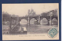 CPA [75] Paris > La Seine à Travers Paris Circulé - La Seine Et Ses Bords