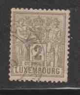 Gd DUCHE DE LUXEMBOURS  (Y&T) 1882/91 - N°48  * Allégorie*    2c. Obli () - 1882 Allegory