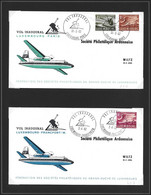 Luxembourg - Post Aérienne - Luftpost - Collection Vols Luxair LX1-LX21 Sur Feuilles Lindner - Collezioni