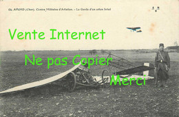 ☺♦♦ AVION BRISÉ à L'AERODROME MILITAIRE D'AVORD - AEROPLANE < AVIATION AVION - Accidents