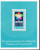 DDR Block 038 Weltfestspiele Der Jugend Postfrisch MNH *** ( 3 Blocks / 3 Items) - 1971-1980