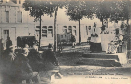 Fismes        51              Messe Militaire Dans Les Promenades Octobre 1914     (voir Scan) - Fismes