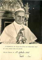 Pape * PAUL VI Paolo 6 * Rome Vatican * Religion * Sainteté * Giovanni Battista Montini - Popes