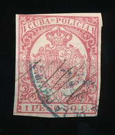 CUBA POLICIA - Timbres-taxe