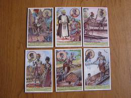 PEUPLADES DU CONGO BELGE 3 ème Partie Afrique Colonie Belgique  Liebig  Série Complète De 6 Chromos Trading Cards Chromo - Liebig