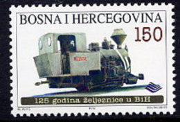 BOSNIA & HERCEGOVINA (Sarajevo) 1997 Railway Anniversary MNH / **.  Michel 97 - Bosnien-Herzegowina