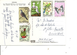 Nouvelle -Calédonie ( CP De 1968 De Nouméa Vers La Belgique à Voir) - Covers & Documents