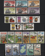 New Zealand (18) 10 Different Sets. 1975 - 1985. Mint & Used. Hinged. - Collections, Lots & Series