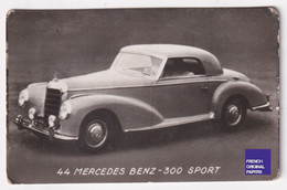 Petite Photo / Image 1960s 4,5 X 7 Cm - Voiture Automobile Mercedes Benz 300 Sport D2-375 - Otros & Sin Clasificación