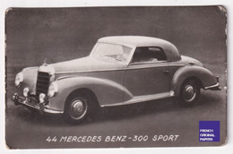 Petite Photo / Image 1960s 4,5 X 7 Cm - Voiture Automobile Mercedes Benz 300 Sport D2-375 - Other & Unclassified
