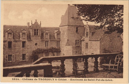 CPA Chateau De Tronjoly A Cléder (143189) - Cléder