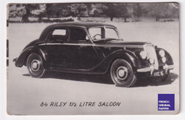 Petite Photo / Image 1960s 4,5 X 7 Cm - Voiture Automobile Riley 1 1/2 Litre Saloon D2-380 - Otros & Sin Clasificación