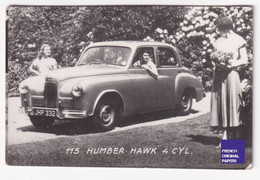 Petite Photo / Image 1960s 4,5 X 7 Cm - Voiture Automobile Humber Hawk 4 Cylindres D2-380 - Altri & Non Classificati